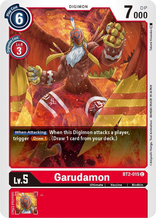 Garudamon - BT2-015 (BT2-015 C) 