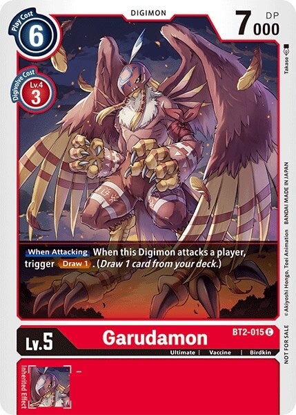 Garudamon - BT2-015 (Official Tournament Pack Vol.3) (BT2-015 C) 