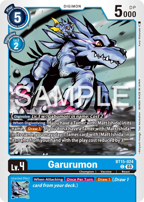Garurumon (BT15-024 C) 