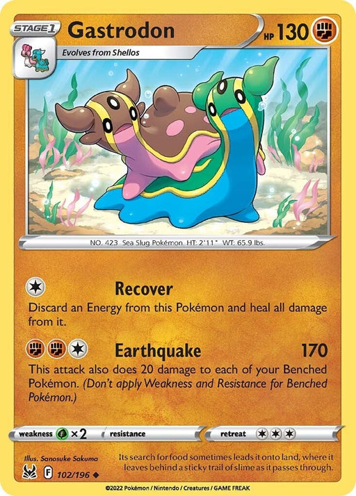 Gastrodon (102/196) [Sword & Shield: Lost Origin] 