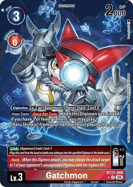Gatchmon (Alternate Art) (BT21-009 R) 