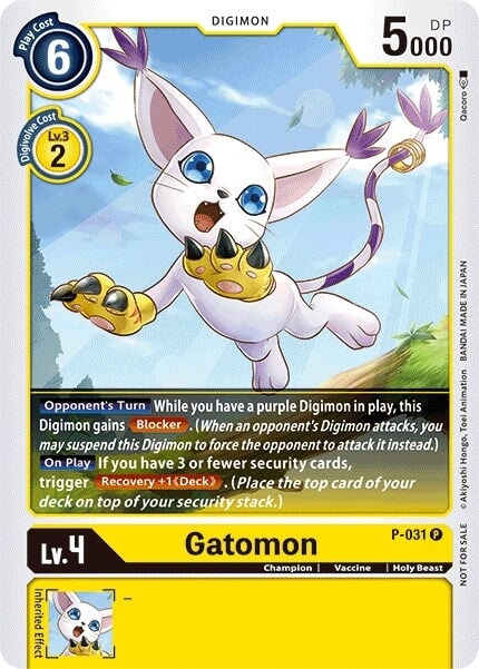 Gatomon - P-031 (P-031 P) 