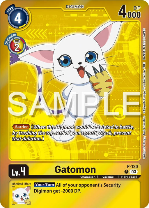 Gatomon - P-120 (Digimon Adventure Box 2024) (P-120 P) 