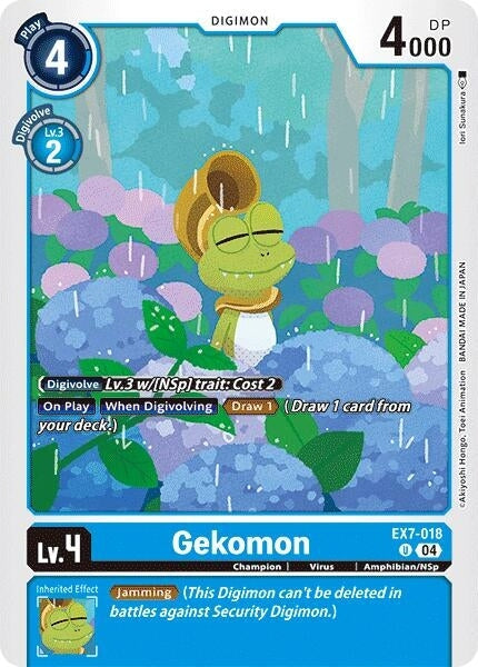 Gekomon (EX7-018 U) 