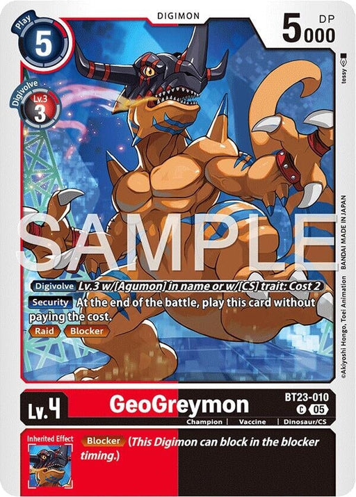 GeoGreymon (BT23-010 C) 