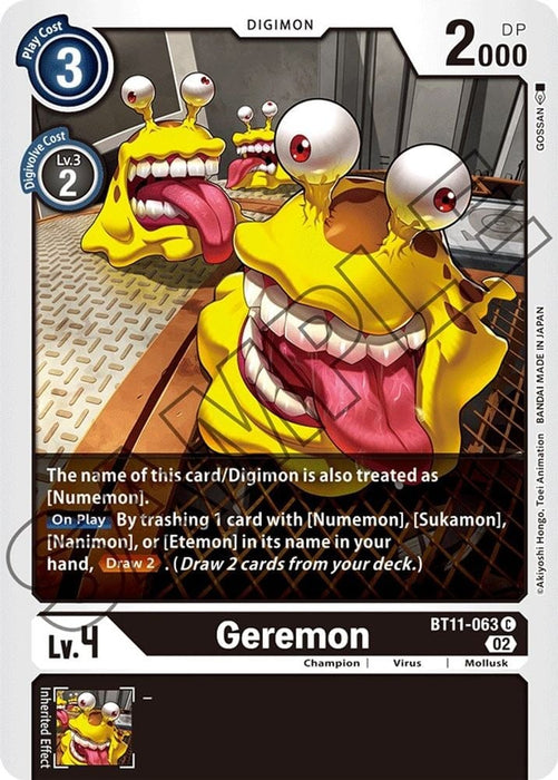 Geremon (#BT11-063 C) (Dimensional Phase) Near Mint 