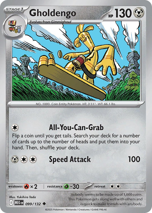 Gholdengo (099/132) [Mega Evolution: Base Set] 