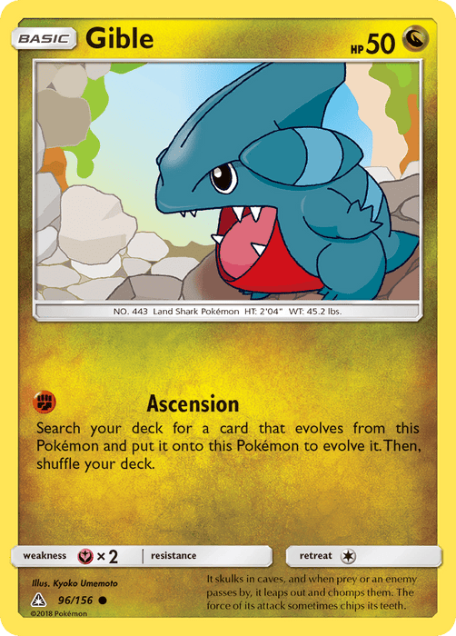 Gible (96) [SM - Ultra Prism] 