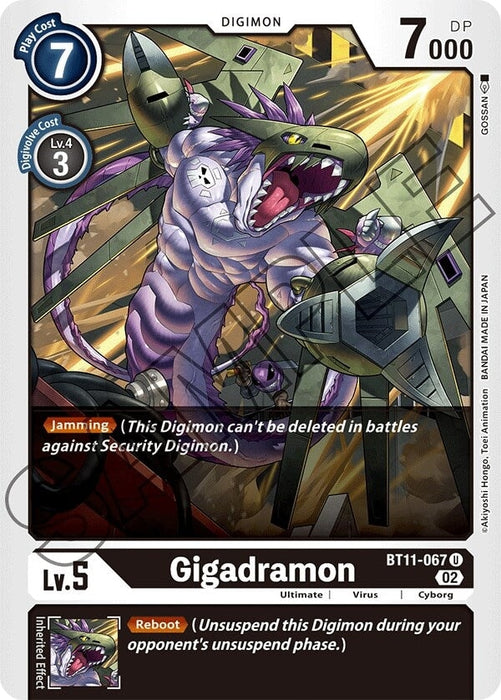 Gigadramon (BT11-067 U) 