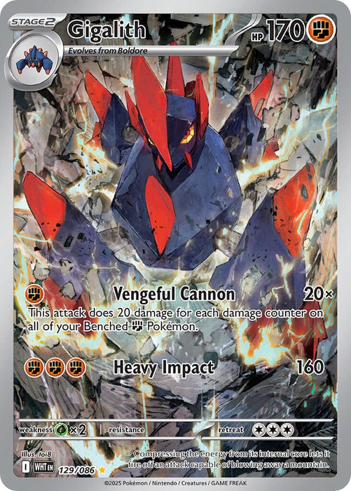 Gigalith (129/086) [Scarlet & Violet: White Flare] 