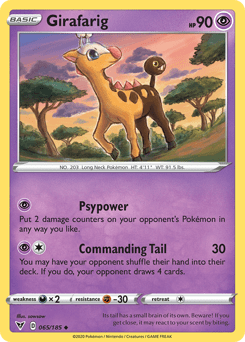 Girafarig [SWSH04: Vivid Voltage] 