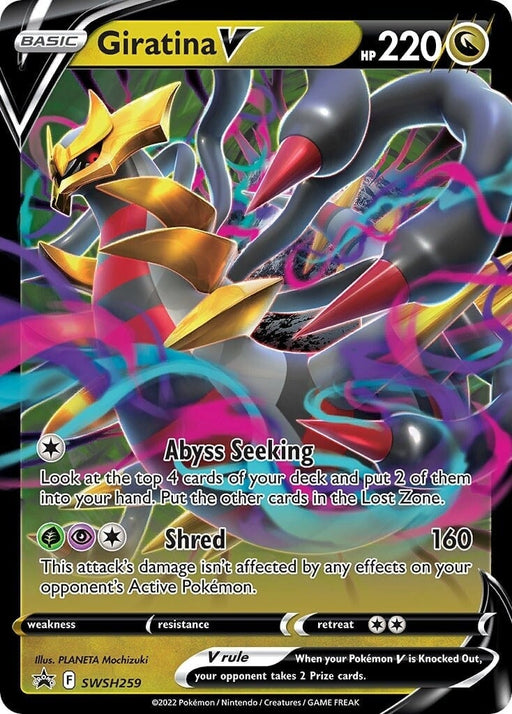 Giratina V (SWSH259) [Sword & Shield: Black Star Promos] 
