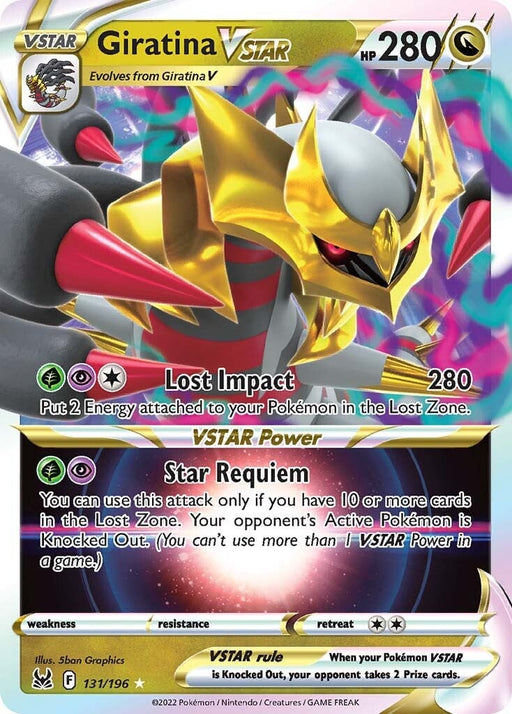 Giratina VSTAR (131/196) [Sword & Shield: Lost Origin] 
