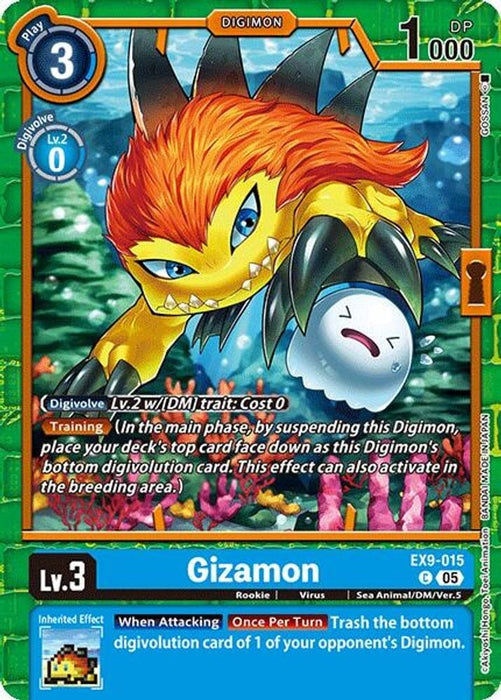 Gizamon (#EX9-015 C) (Versus Monsters) Near Mint 
