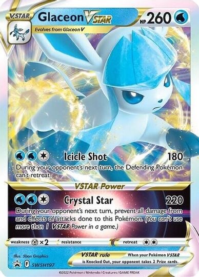 Glaceon VSTAR (SWSH197) [Sword & Shield: Black Star Promos] 