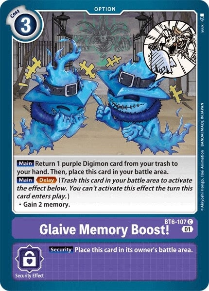 Glaive Memory Boost! (BT6-107 C) 