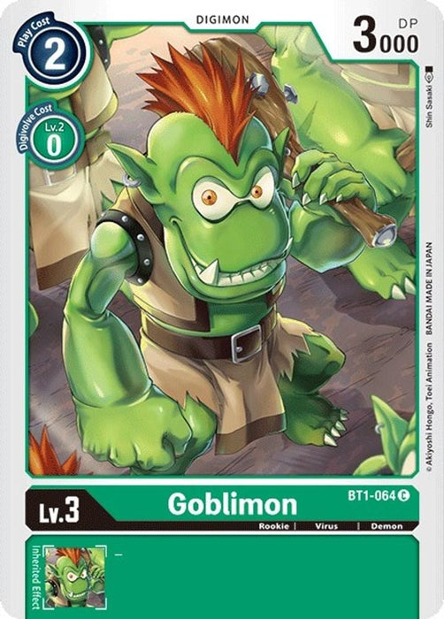 Goblimon (#BT1-064 C) (Release Special Booster 1.0) Near Mint 