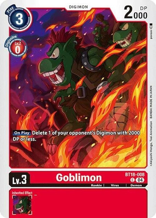 Goblimon (#BT18-008 C) (Release Special Booster 2.0) Near Mint 