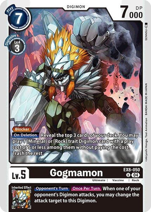 Gogmamon (#EX8-050 U) (Chain of Liberation) Near Mint 