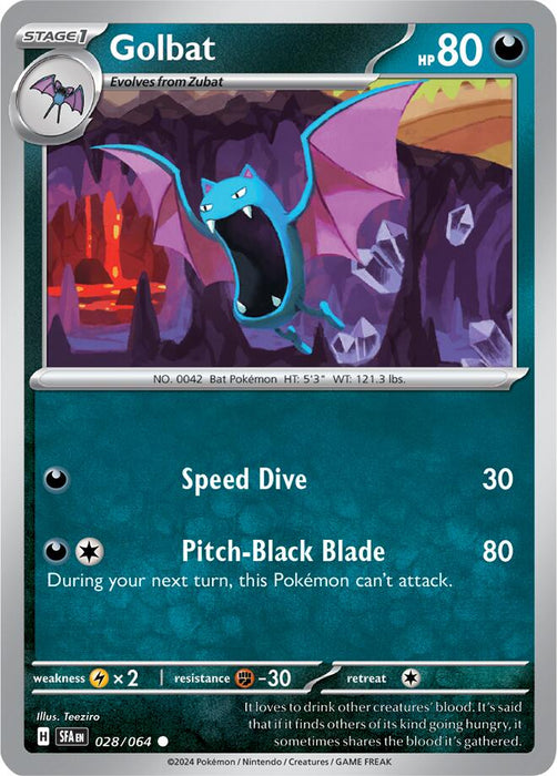 Golbat (028/064) [Scarlet & Violet: Shrouded Fable] 