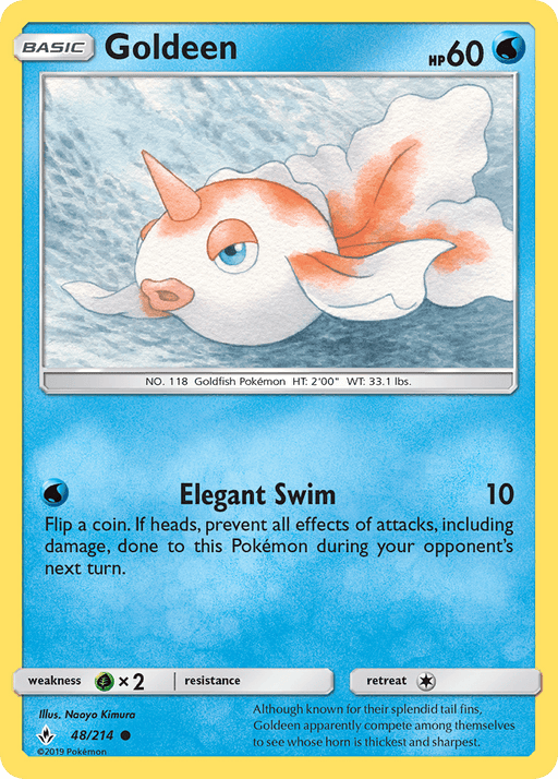Goldeen (48/214) [Sun & Moon: Unbroken Bonds] 