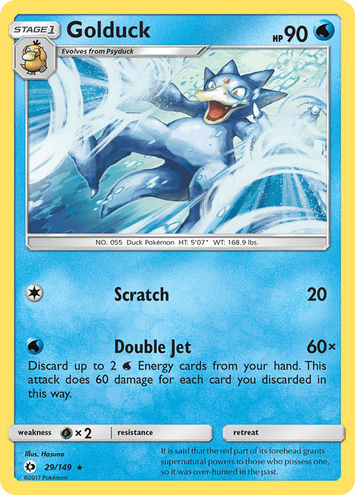 Golduck [SM Base Set] 