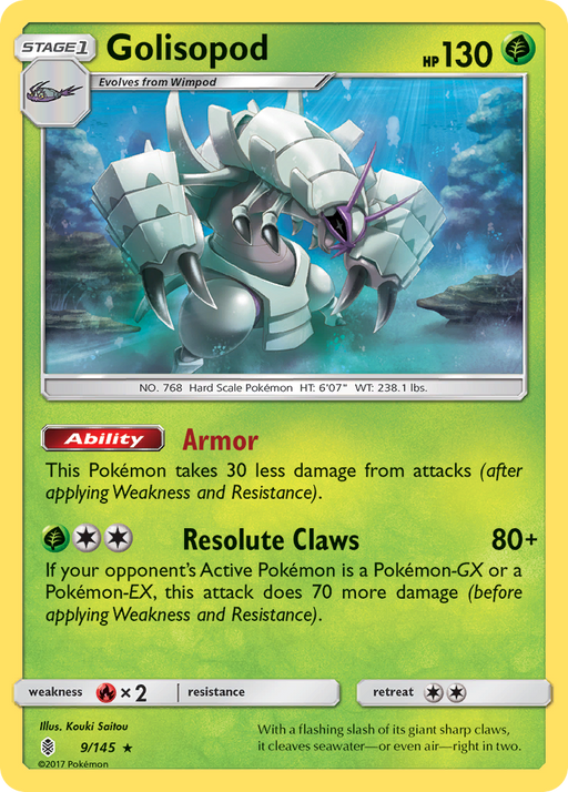 Golisopod [SM - Guardians Rising] 