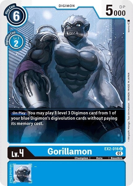 Gorillamon (EX2-016 C) 