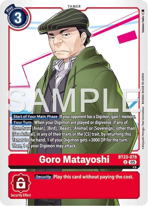 Goro Matayoshi (BT23-078 U) 