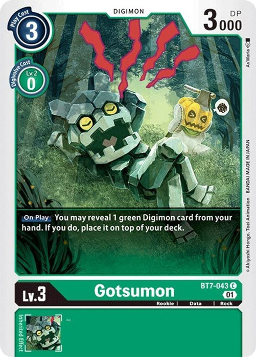 Gotsumon (#BT7-043 C) (Next Adventure) Near Mint 