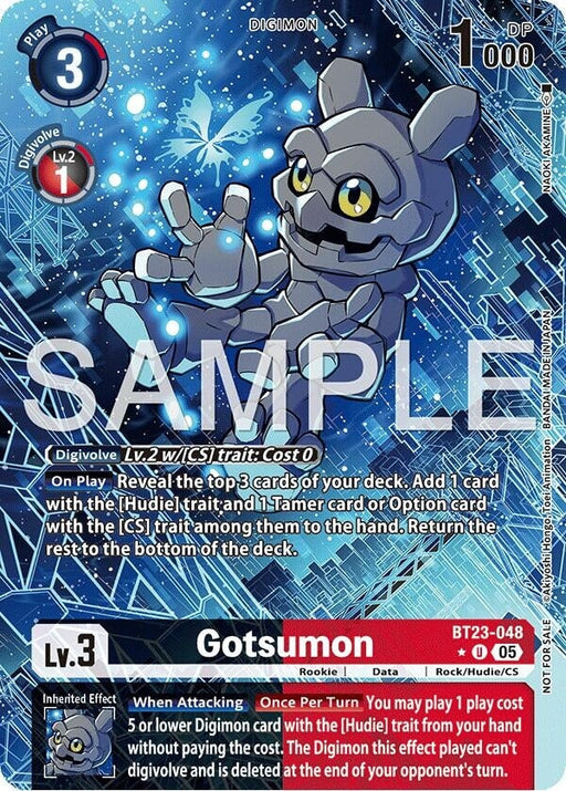 Gotsumon (Hacker's Slumber Box Promotion Pack) (BT23-048 U) 