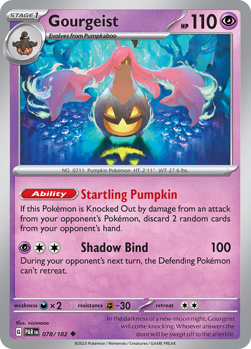 Gourgeist (078/182) [Scarlet & Violet: Paradox Rift] 