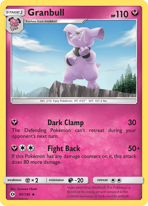 Granbull [SM Base Set] 