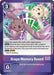 Grape Memory Boost! (#LM-038 P) (Special Limited Set) Near Mint Foil 