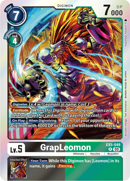GrapLeomon (EX5-049 R) 