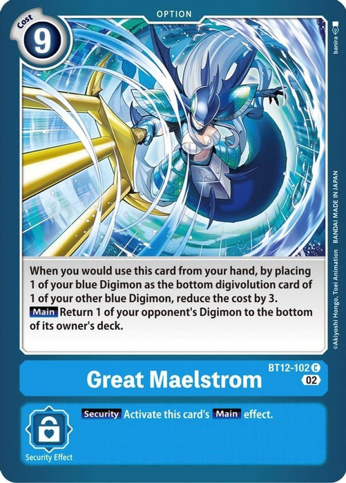 Great Maelstrom (#BT12-102 C) (Across Time) Near Mint 