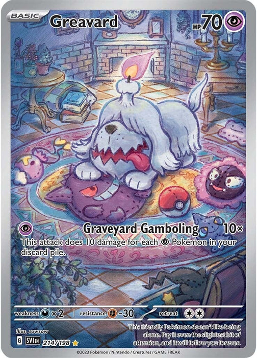 Greavard (214/198) [Scarlet & Violet: Base Set] 