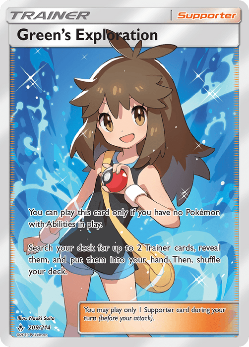 Green's Exploration (209/214) [Sun & Moon: Unbroken Bonds] 