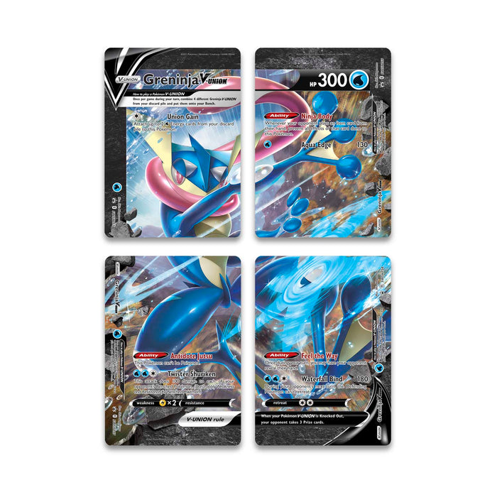Greninja V-Union (Set of 4) [Sword & Shield: Black Star Promos] 