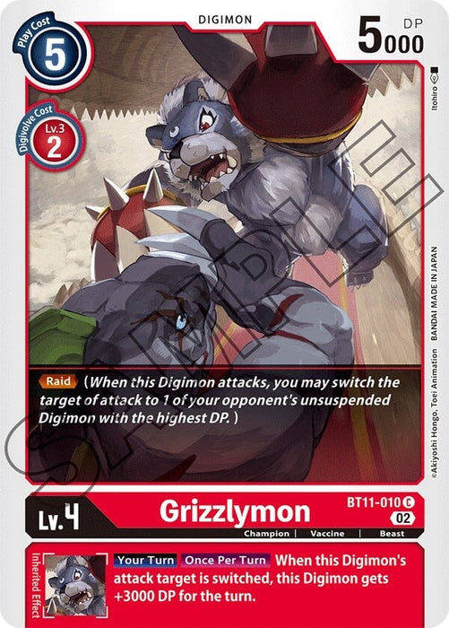 Grizzlymon (BT11-010 C) 