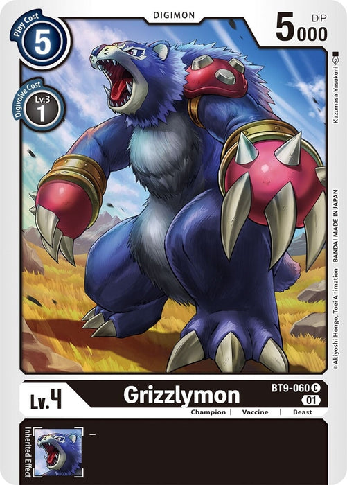 Grizzlymon (BT9-060 C) 