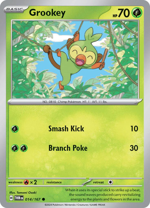 Grookey (014/167) [Scarlet & Violet: Twilight Masquerade] 
