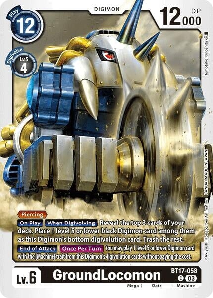 GroundLocomon (BT17-058 C) 