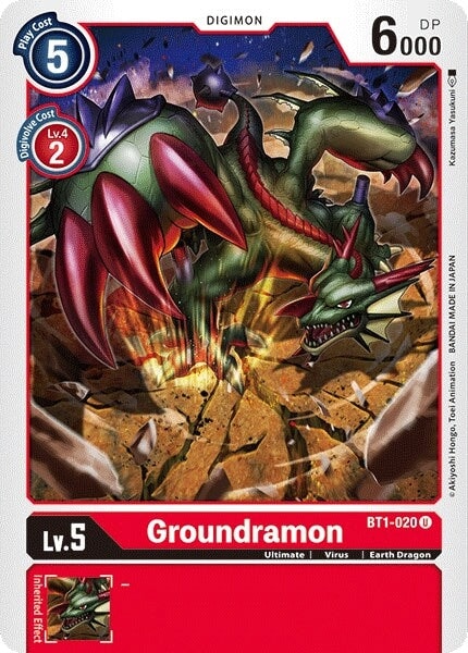 Groundramon (BT1-020 U) 