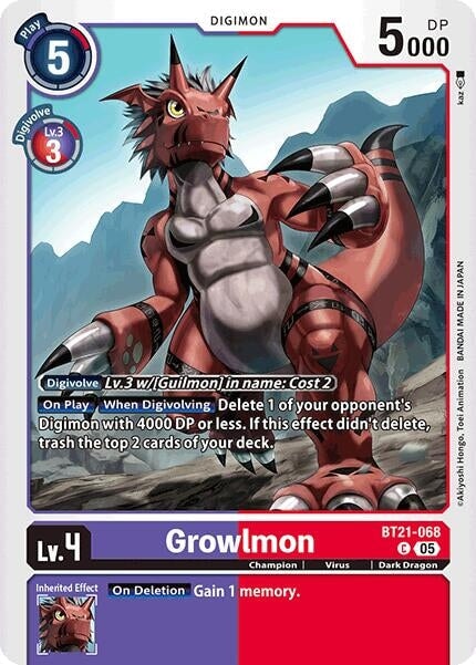 Growlmon (BT21-068 C) 