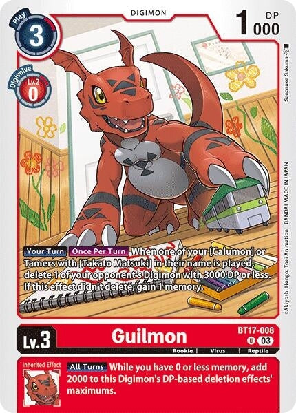 Guilmon (BT17-008 U) 