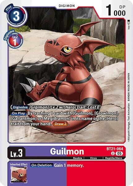 Guilmon (BT21-064 U) 