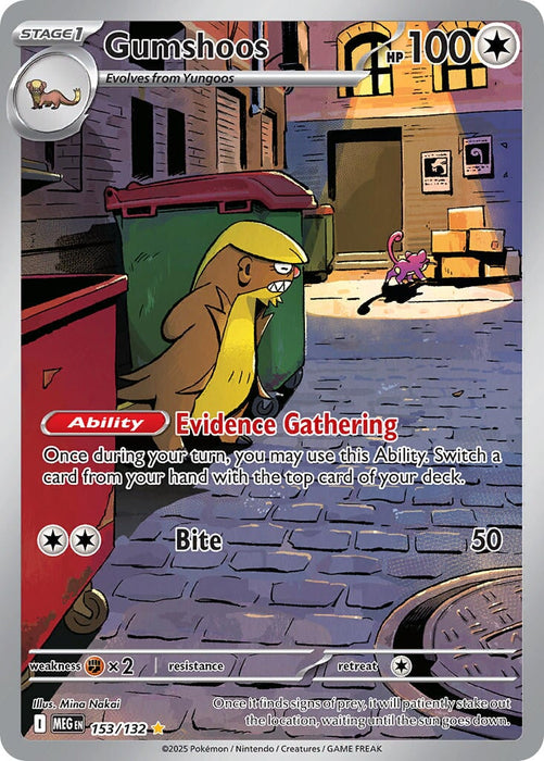 Gumshoos (153/132) [Mega Evolution: Base Set] 