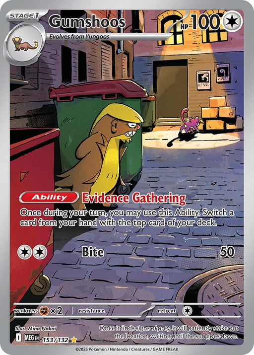 Gumshoos (153/132) [Mega Evolutions: Base Set] 