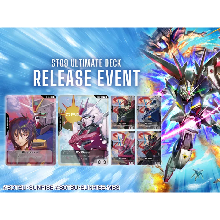 Gundam - ST09 Release Event - April 2nd, 2026 